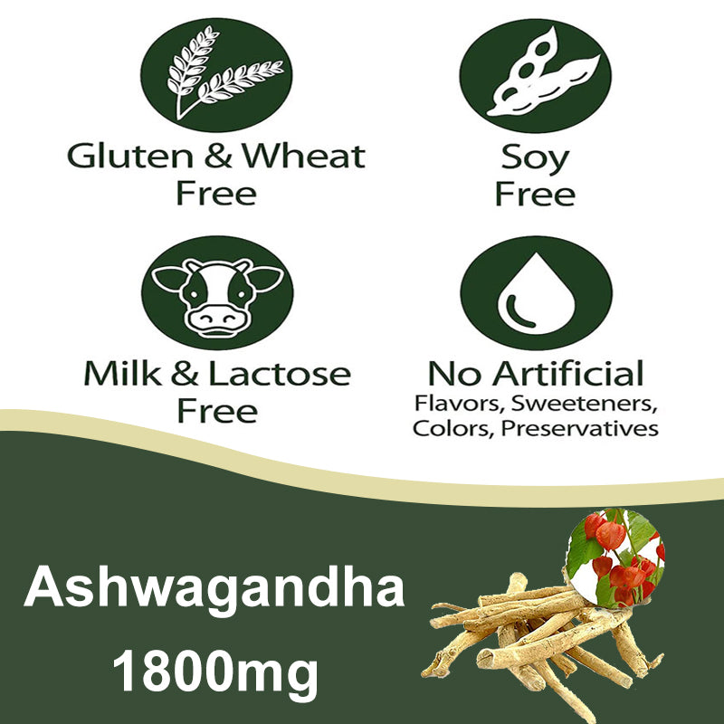 KSM-66 Organic Ashwagandha Capsules with Zinc