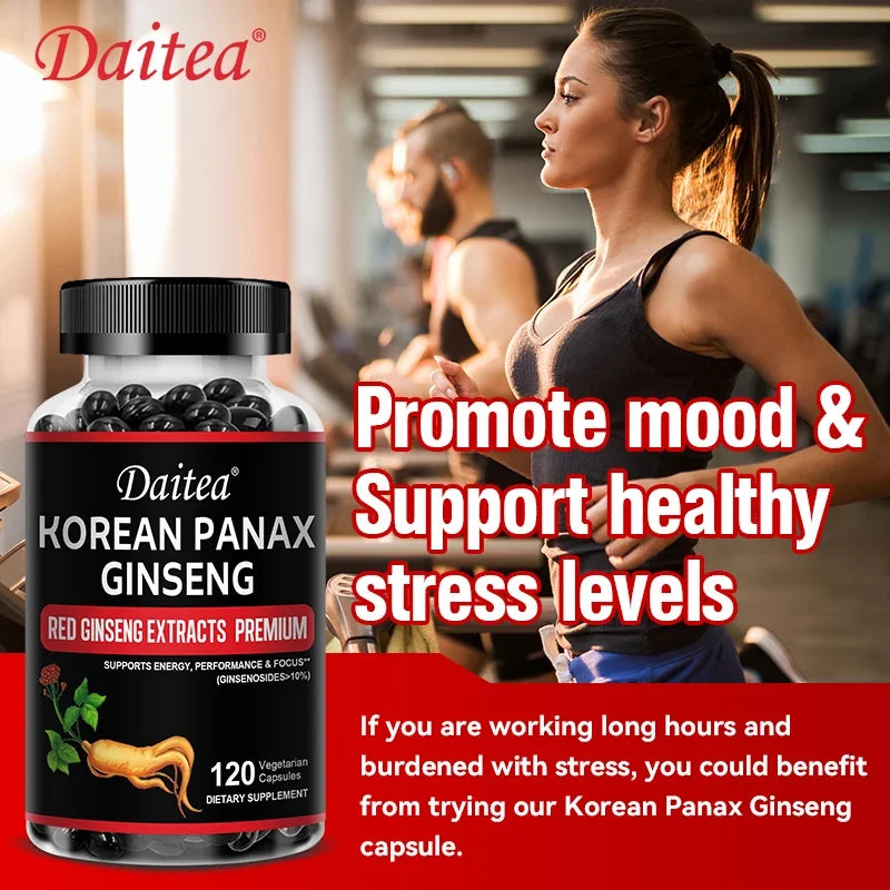 Organic Korean Red Ginseng Supplement