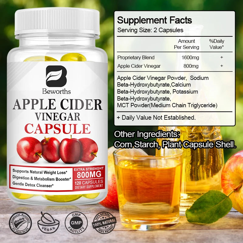 Organic Apple Cider Vinegar Capsules