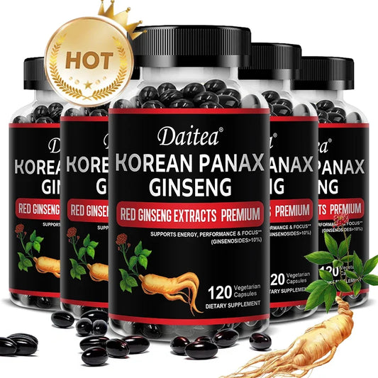 Organic Korean Red Ginseng Supplement