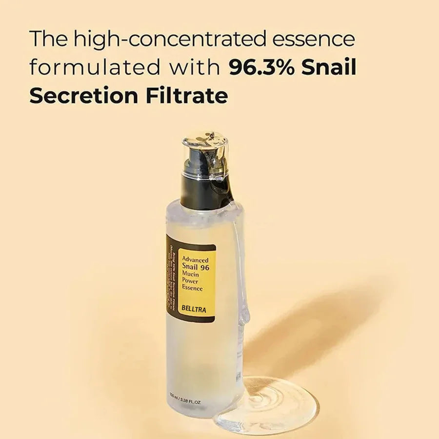 Snail Mucin 96% Korean Skin Care Facial Essence