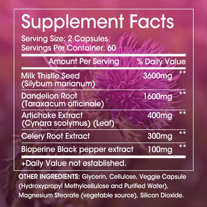 Milk Thistle Capsules