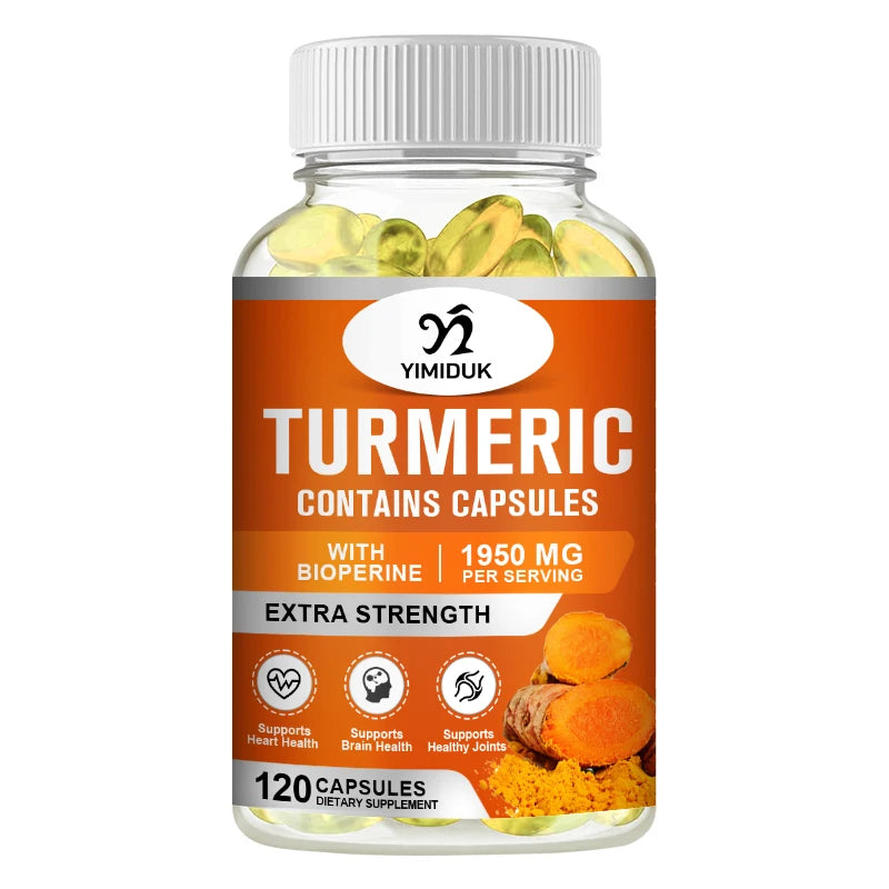 Triple Strength Turmeric Capsules with BioPerine