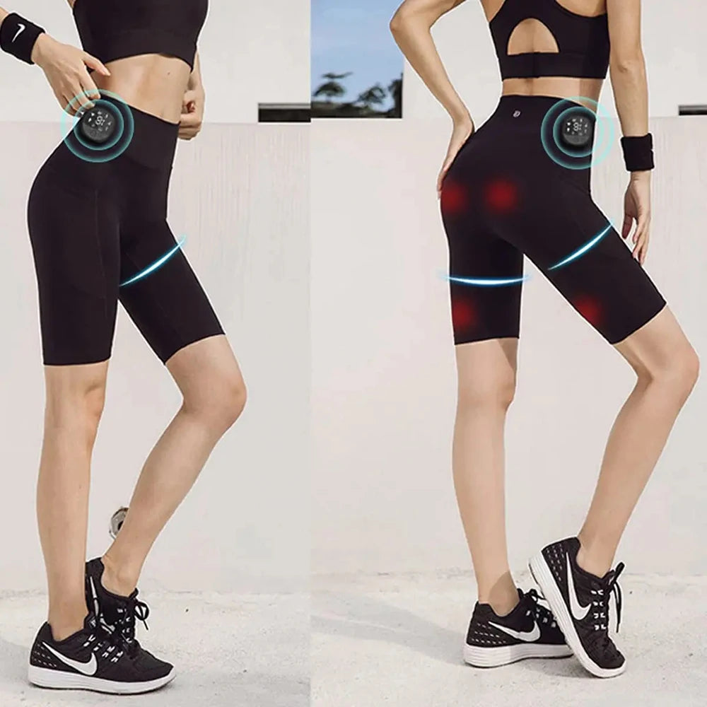 High Waist Yoga Pants with EMS Muscle Stimulator