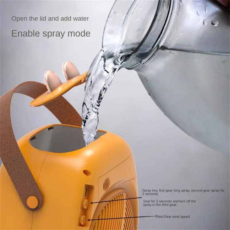 Humidification Spray Fan