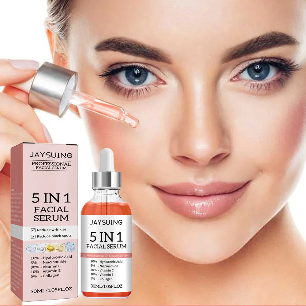 5 In 1 Face Serum Hyaluronic Acid Moisturizing