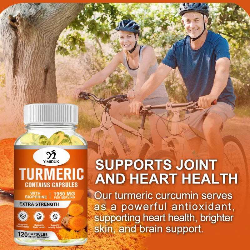 Triple Strength Turmeric Capsules with BioPerine