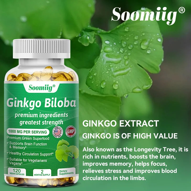 Ginkgo Biloba Extract 1000 mg